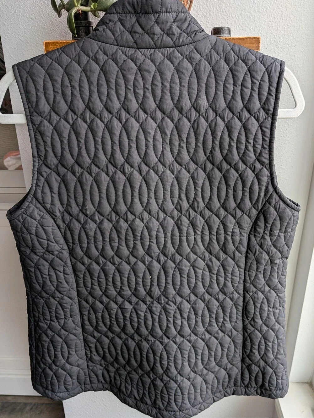 Royal Robbins Black Full Zip Quilted Traveling Vest Packable Gilet Size M